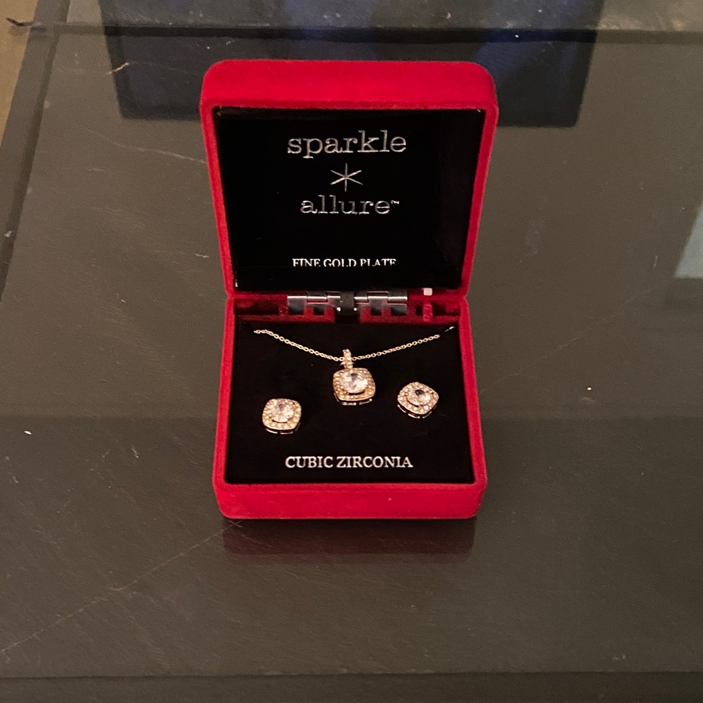 Gold Plated Jewelry Set